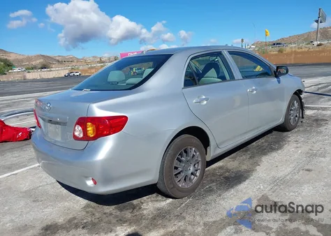 2009 Toyota Corolla из США, поврежденный, VIN JTDBL40E49J017636